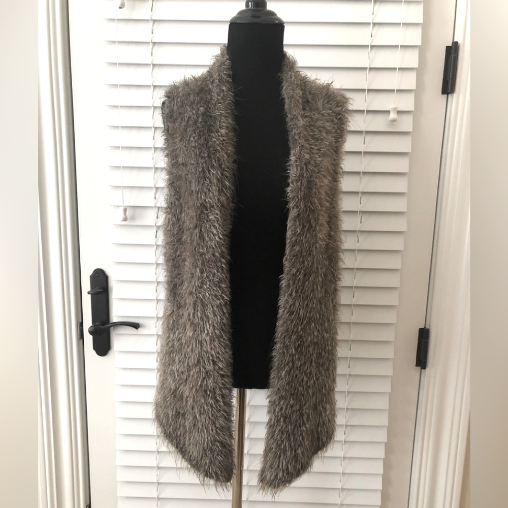 Cabi Faux Fur Vest